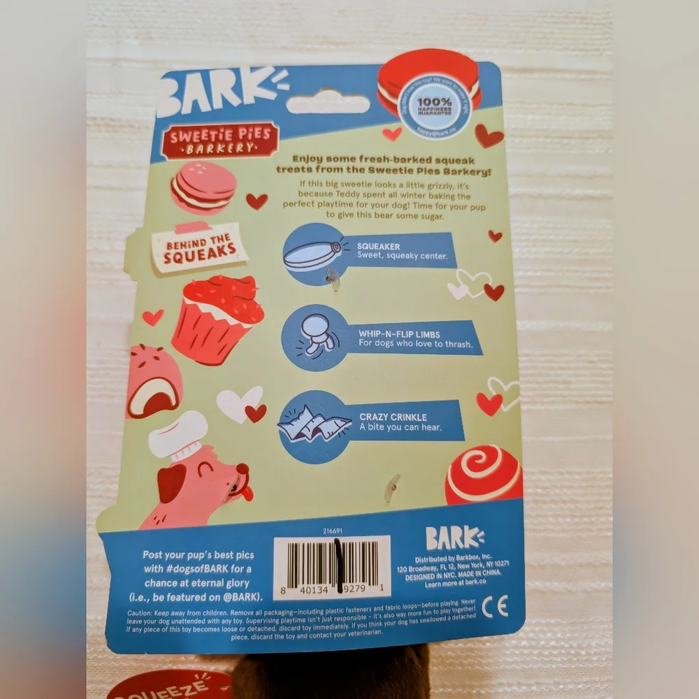 BARK Dog Toy - NWT